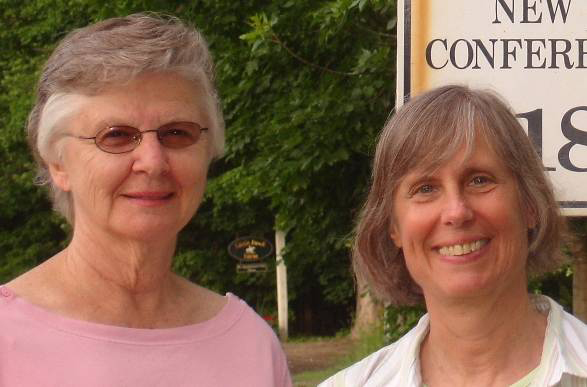 Carolyn Moon and Linda Chidsey